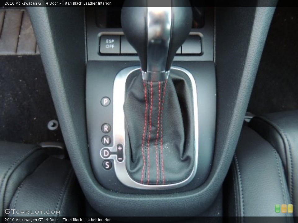 Titan Black Leather Interior Transmission for the 2010 Volkswagen GTI 4 Door #71386399
