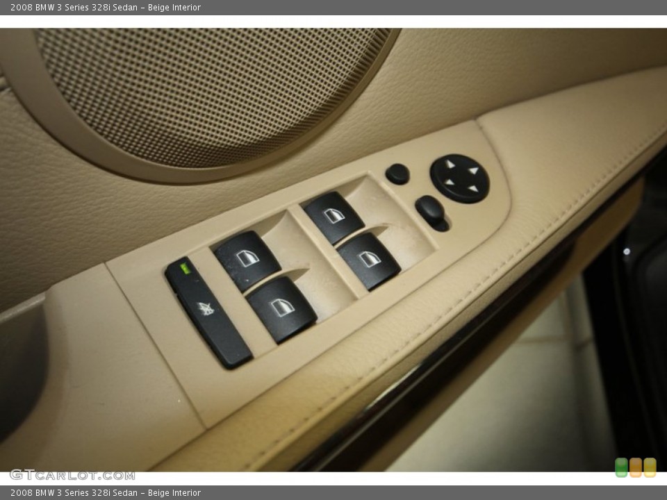 Beige Interior Controls for the 2008 BMW 3 Series 328i Sedan #71387245