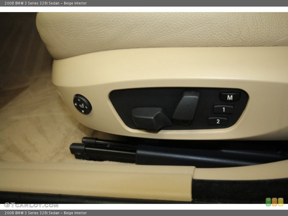 Beige Interior Controls for the 2008 BMW 3 Series 328i Sedan #71387254