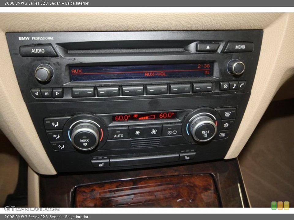 Beige Interior Controls for the 2008 BMW 3 Series 328i Sedan #71387281