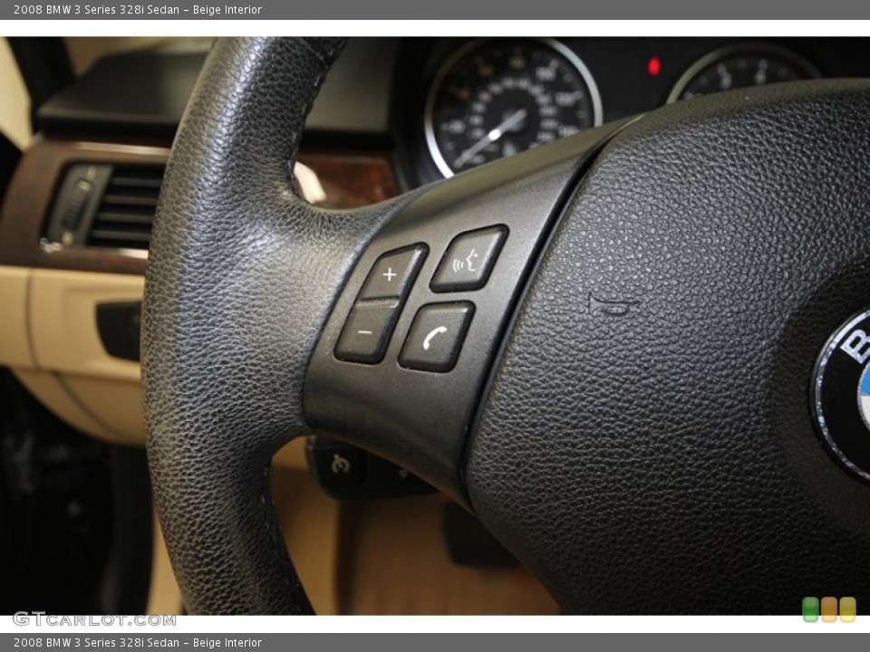 Beige Interior Controls for the 2008 BMW 3 Series 328i Sedan #71387323