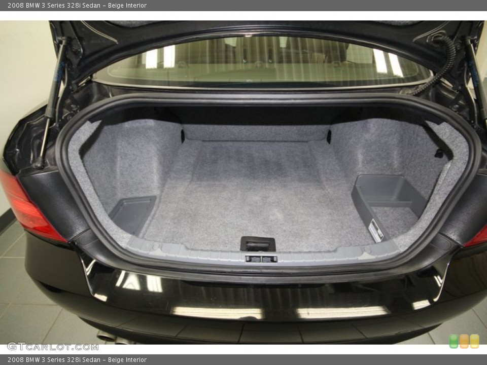 Beige Interior Trunk for the 2008 BMW 3 Series 328i Sedan #71387380