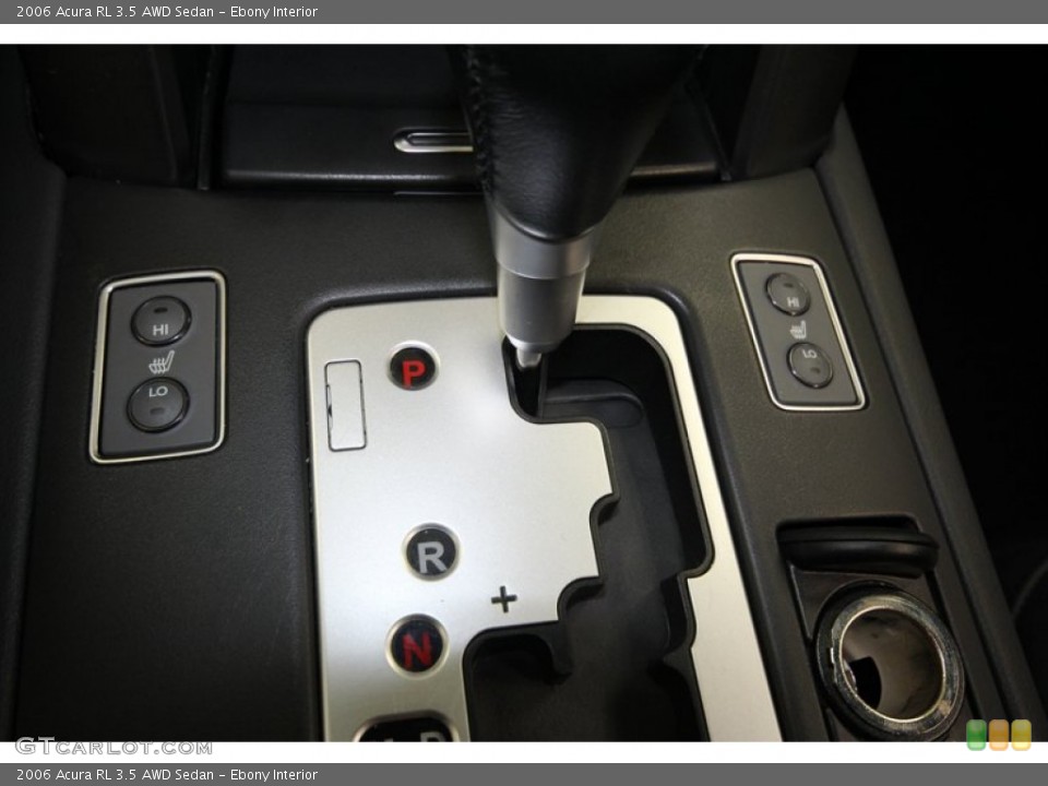 Ebony Interior Transmission for the 2006 Acura RL 3.5 AWD Sedan #71388049