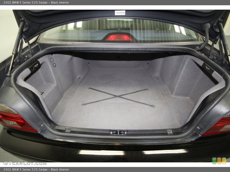 Black Interior Trunk for the 2002 BMW 5 Series 525i Sedan #71388505