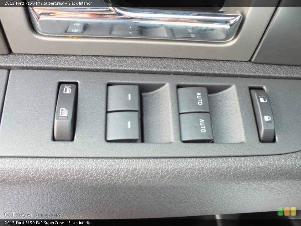 Black Interior Controls for the 2013 Ford F150 FX2 SuperCrew #71389231