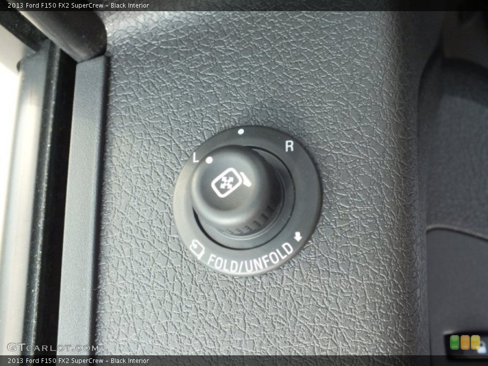 Black Interior Controls for the 2013 Ford F150 FX2 SuperCrew #71389240