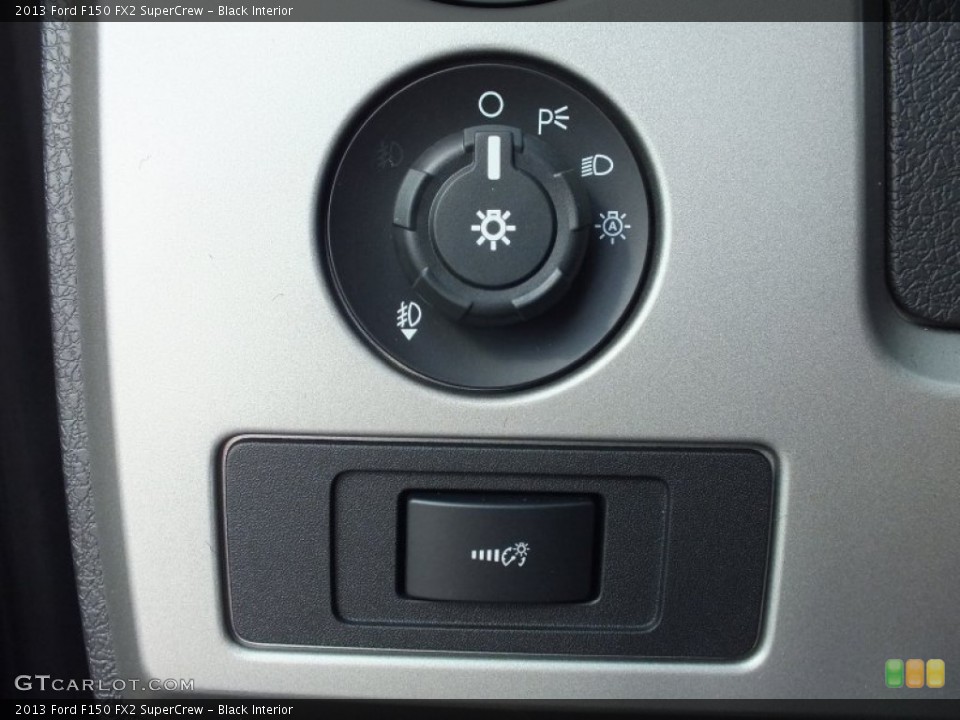 Black Interior Controls for the 2013 Ford F150 FX2 SuperCrew #71389249