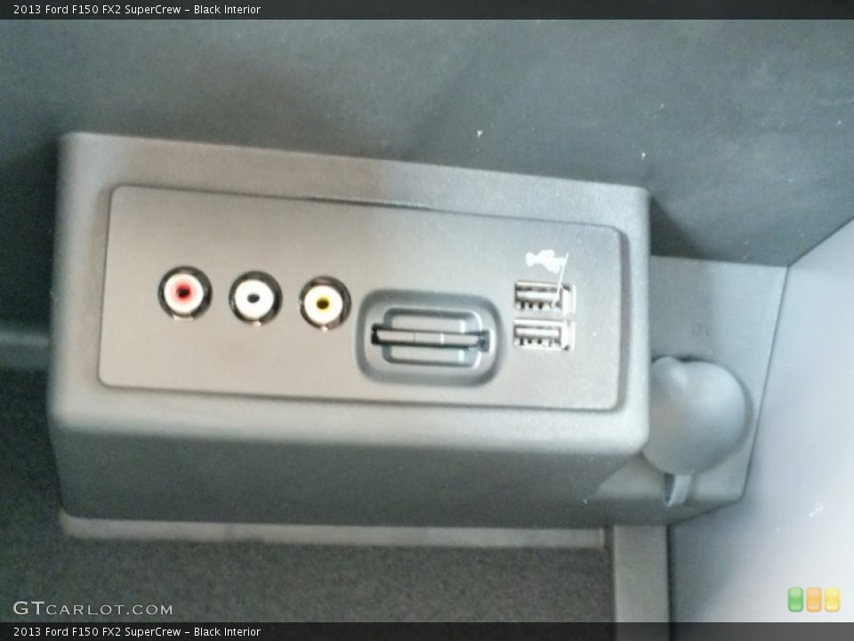Black Interior Controls for the 2013 Ford F150 FX2 SuperCrew #71389309