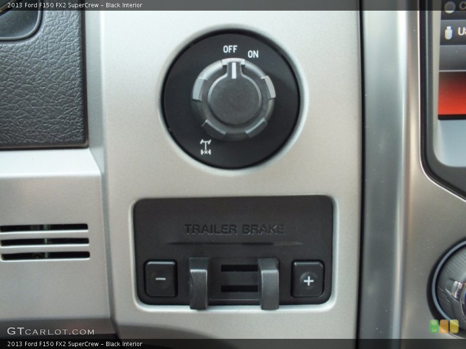 Black Interior Controls for the 2013 Ford F150 FX2 SuperCrew #71389339