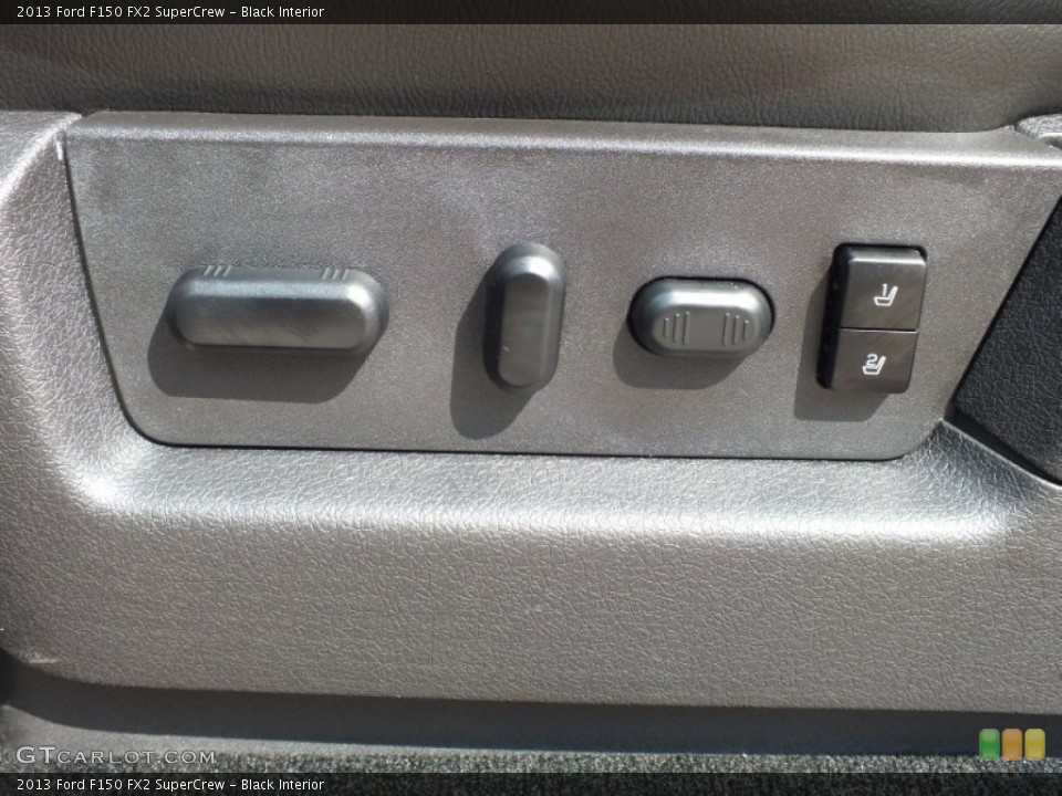 Black Interior Controls for the 2013 Ford F150 FX2 SuperCrew #71389375