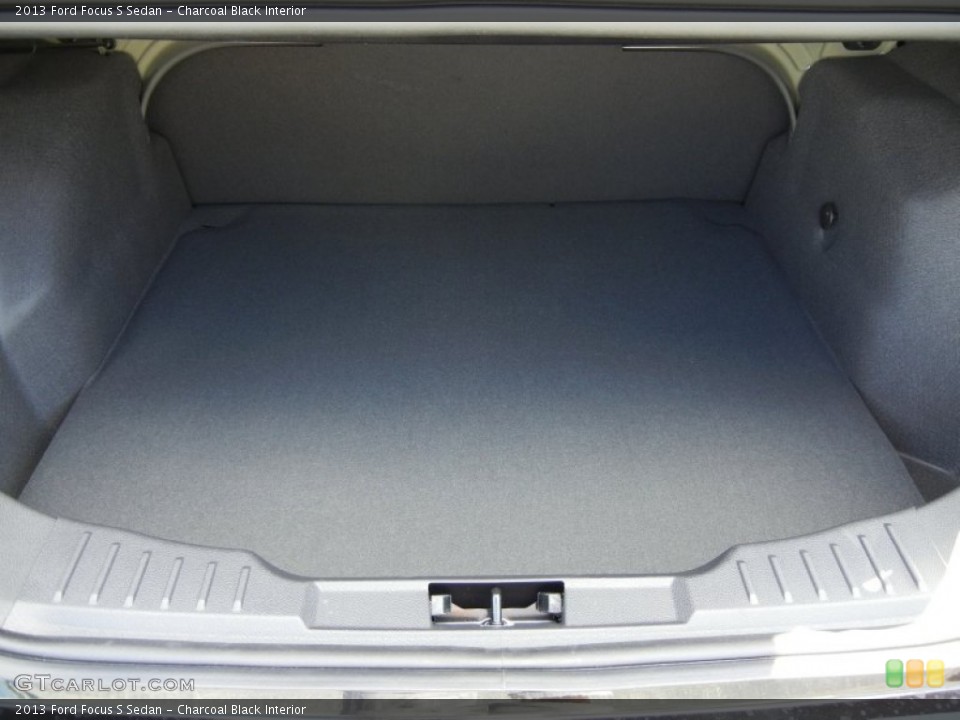 Charcoal Black Interior Trunk for the 2013 Ford Focus S Sedan #71389423