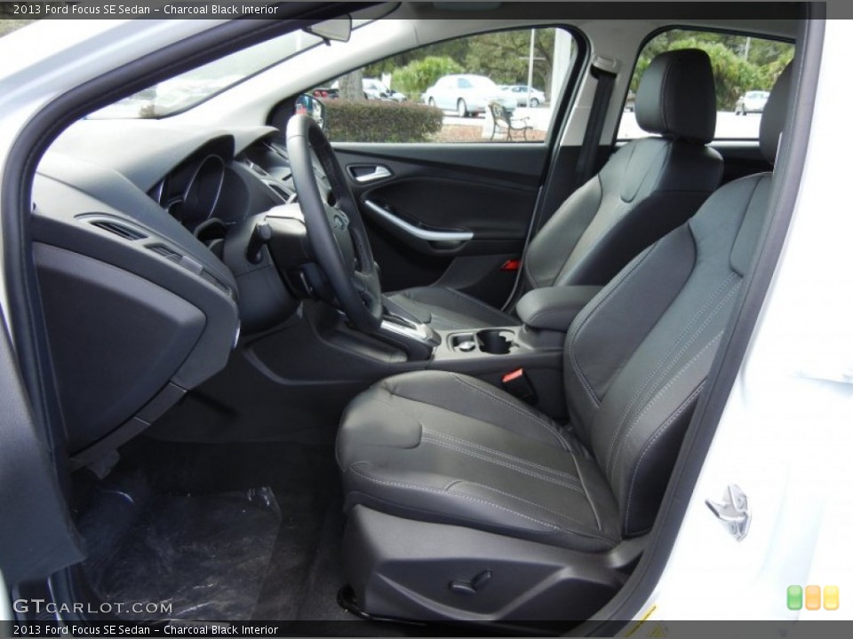Charcoal Black Interior Photo for the 2013 Ford Focus SE Sedan #71389491