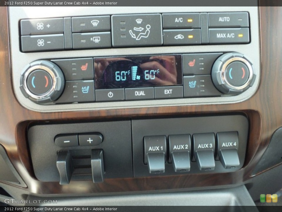 Adobe Interior Controls for the 2012 Ford F250 Super Duty Lariat Crew Cab 4x4 #71389573