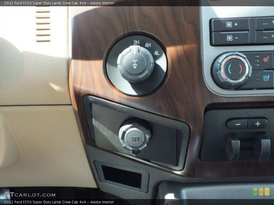 Adobe Interior Controls for the 2012 Ford F250 Super Duty Lariat Crew Cab 4x4 #71389581