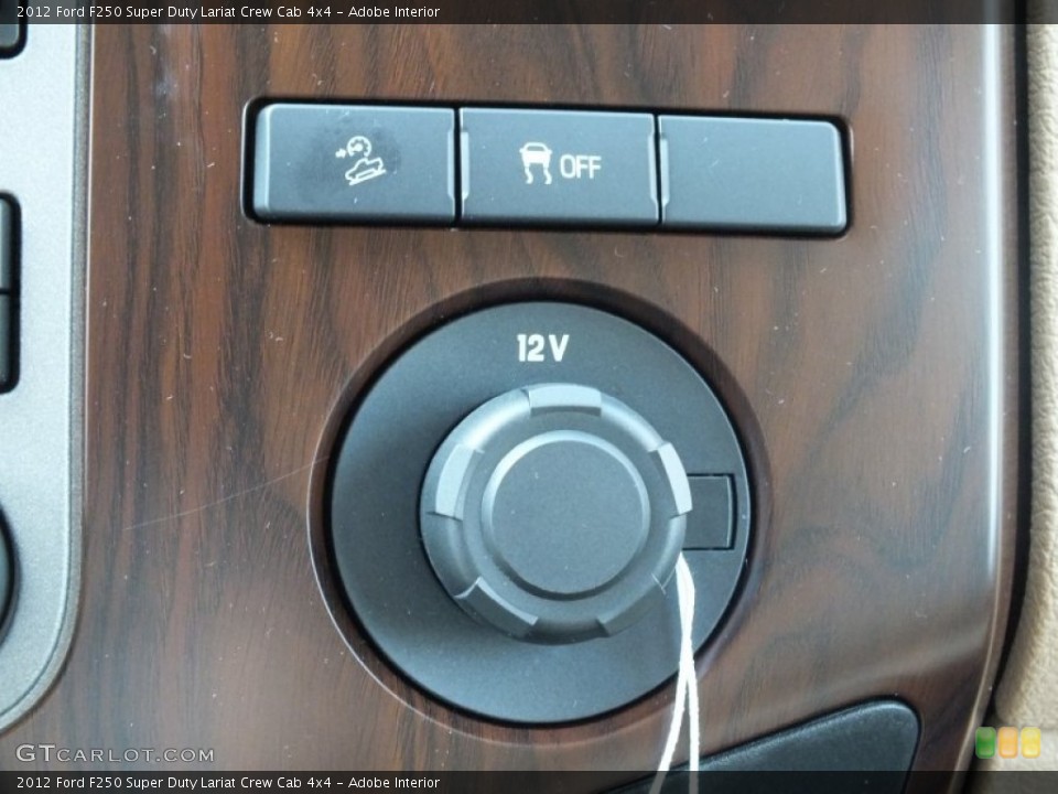 Adobe Interior Controls for the 2012 Ford F250 Super Duty Lariat Crew Cab 4x4 #71389591