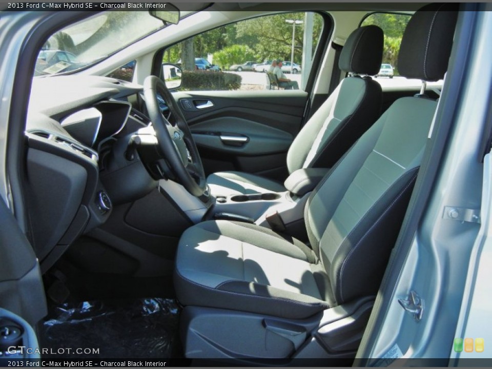 Charcoal Black Interior Front Seat for the 2013 Ford C-Max Hybrid SE #71389724