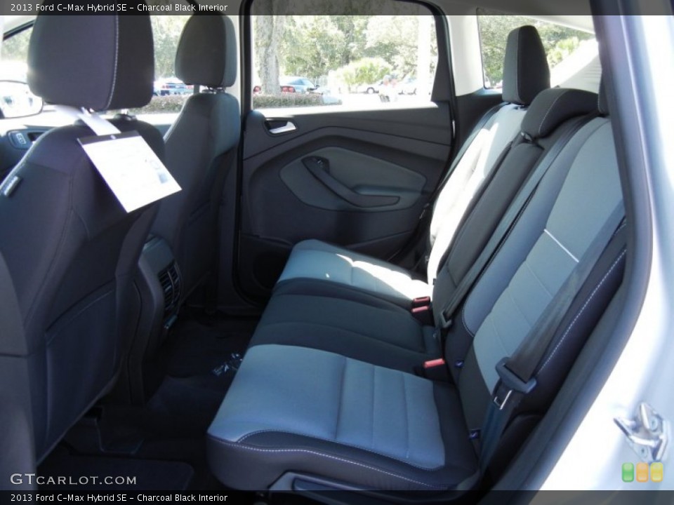 Charcoal Black Interior Rear Seat for the 2013 Ford C-Max Hybrid SE #71389732