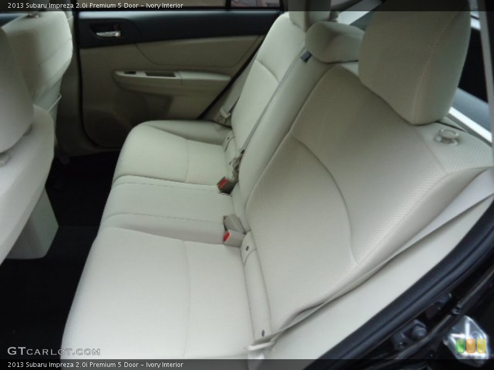 Ivory Interior Photo for the 2013 Subaru Impreza 2.0i Premium 5 Door #71391019