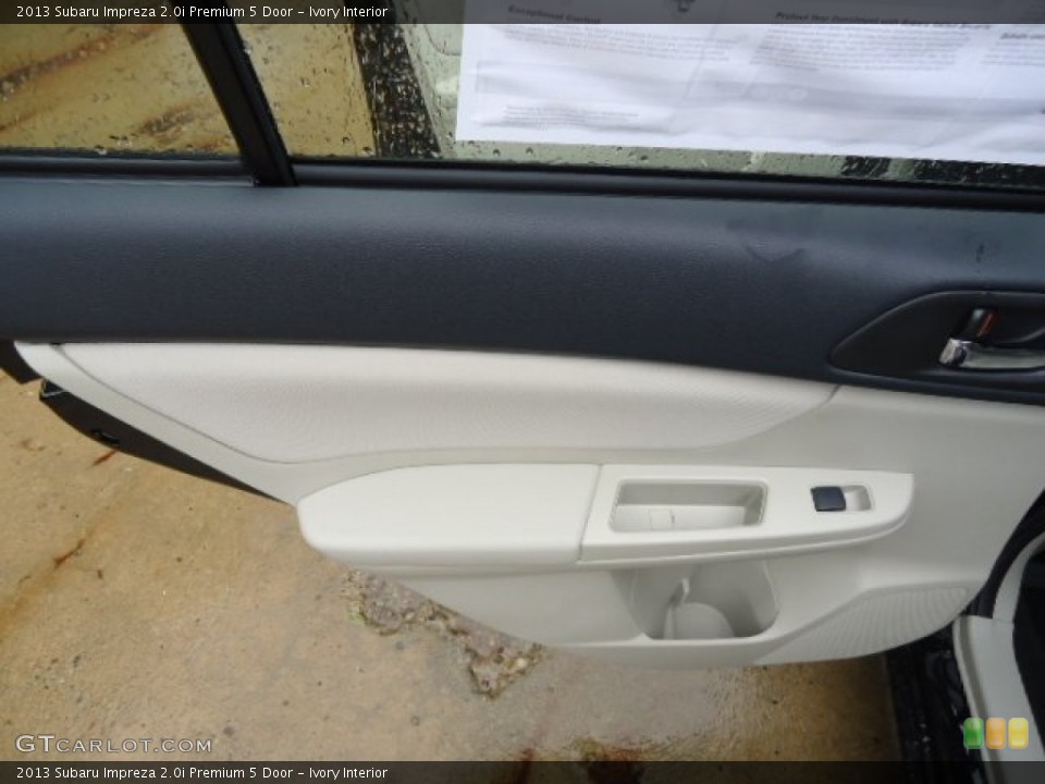 Ivory Interior Door Panel for the 2013 Subaru Impreza 2.0i Premium 5 Door #71391037