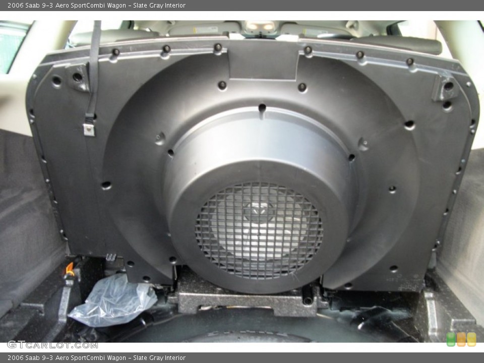 Slate Gray Interior Audio System for the 2006 Saab 9-3 Aero SportCombi Wagon #71391271