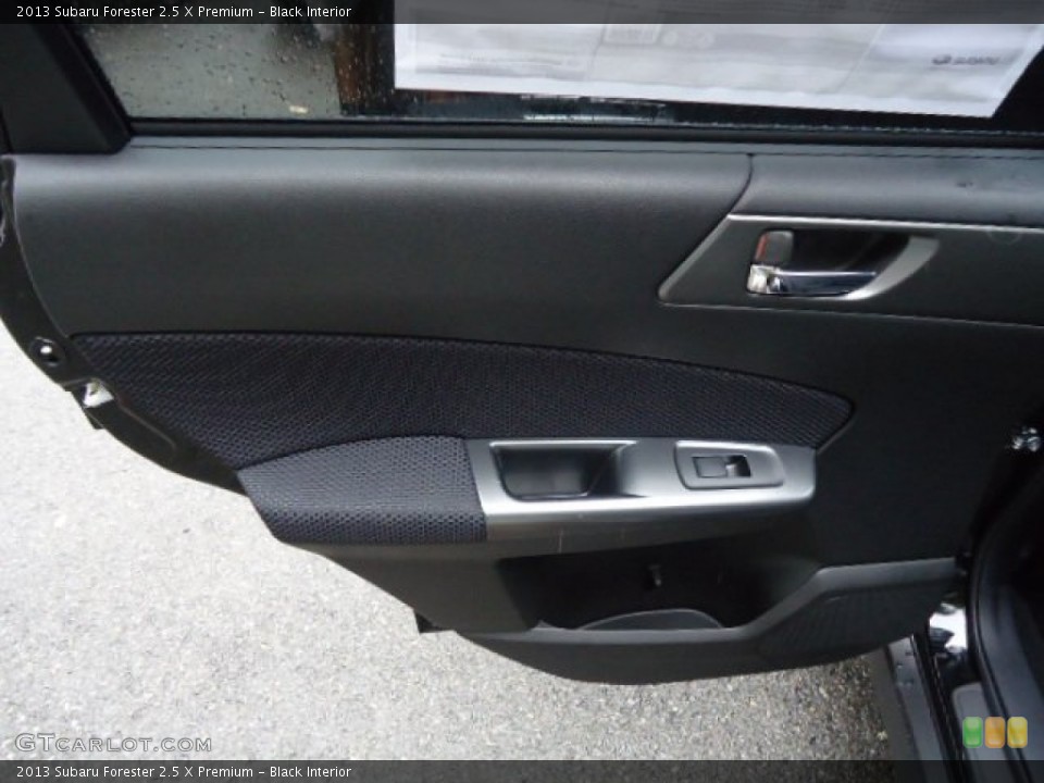 Black Interior Door Panel for the 2013 Subaru Forester 2.5 X Premium #71392483