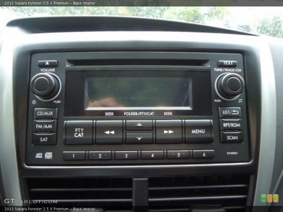 Black Interior Audio System for the 2013 Subaru Forester 2.5 X Premium #71392531