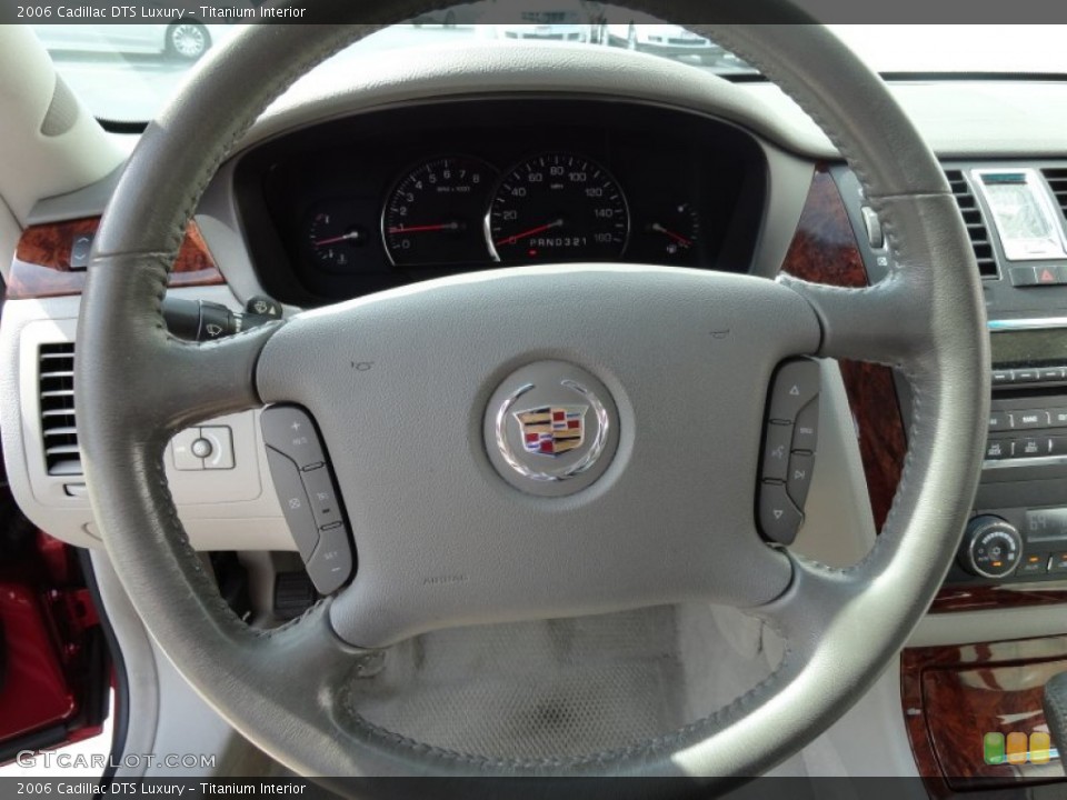 Titanium Interior Steering Wheel for the 2006 Cadillac DTS Luxury #71392695