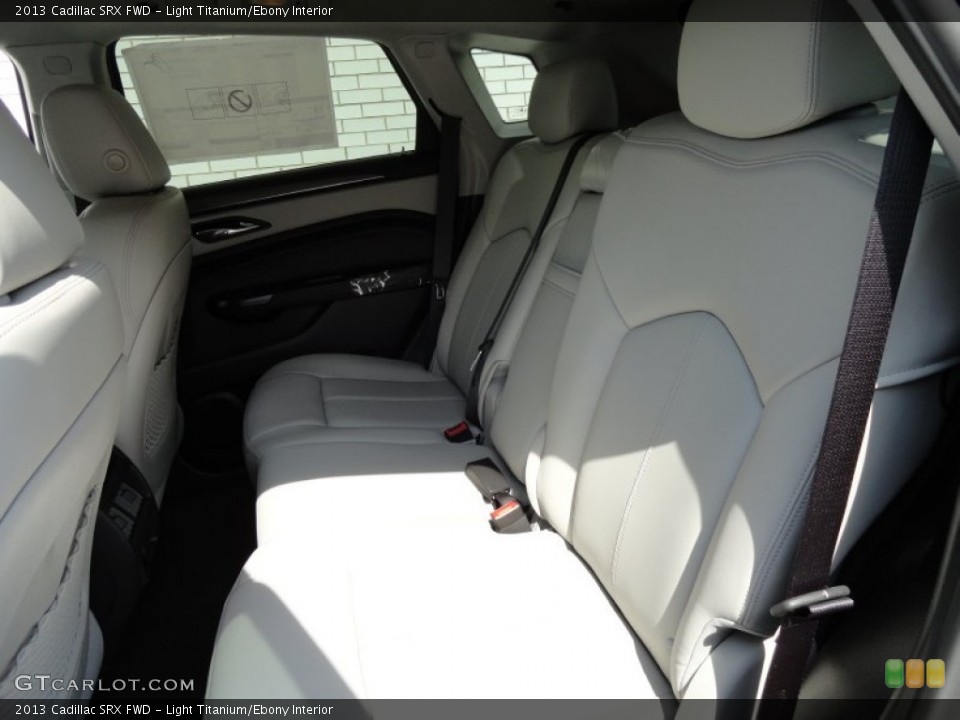 Light Titanium/Ebony Interior Rear Seat for the 2013 Cadillac SRX FWD #71392859