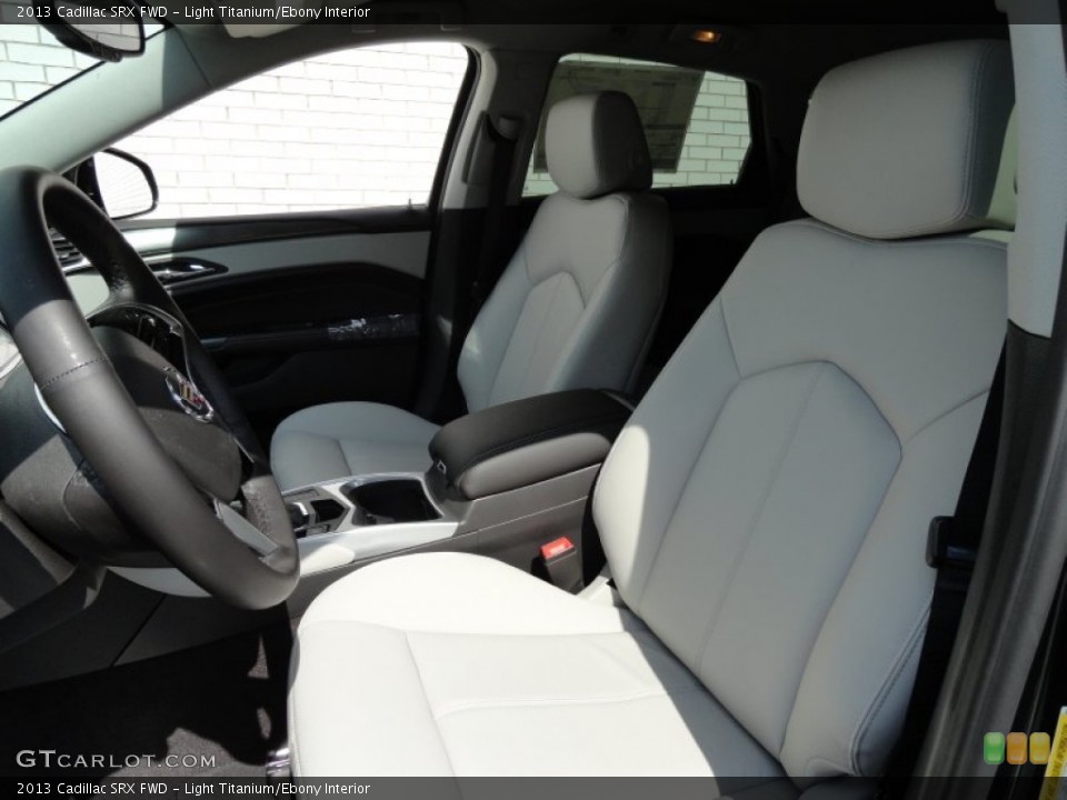Light Titanium/Ebony Interior Front Seat for the 2013 Cadillac SRX FWD #71392870