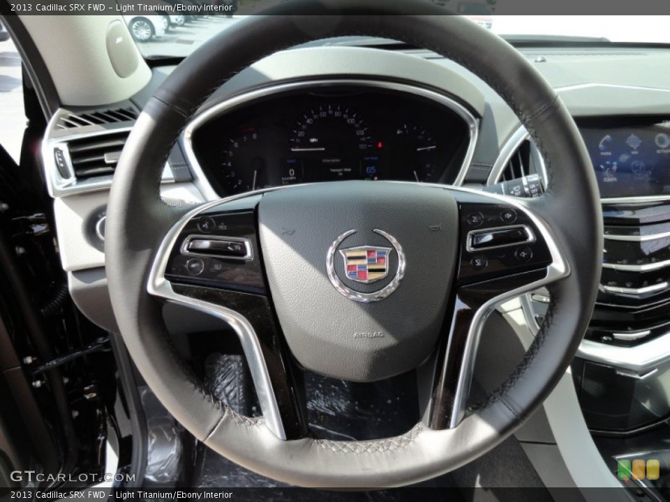 Light Titanium/Ebony Interior Steering Wheel for the 2013 Cadillac SRX FWD #71392904