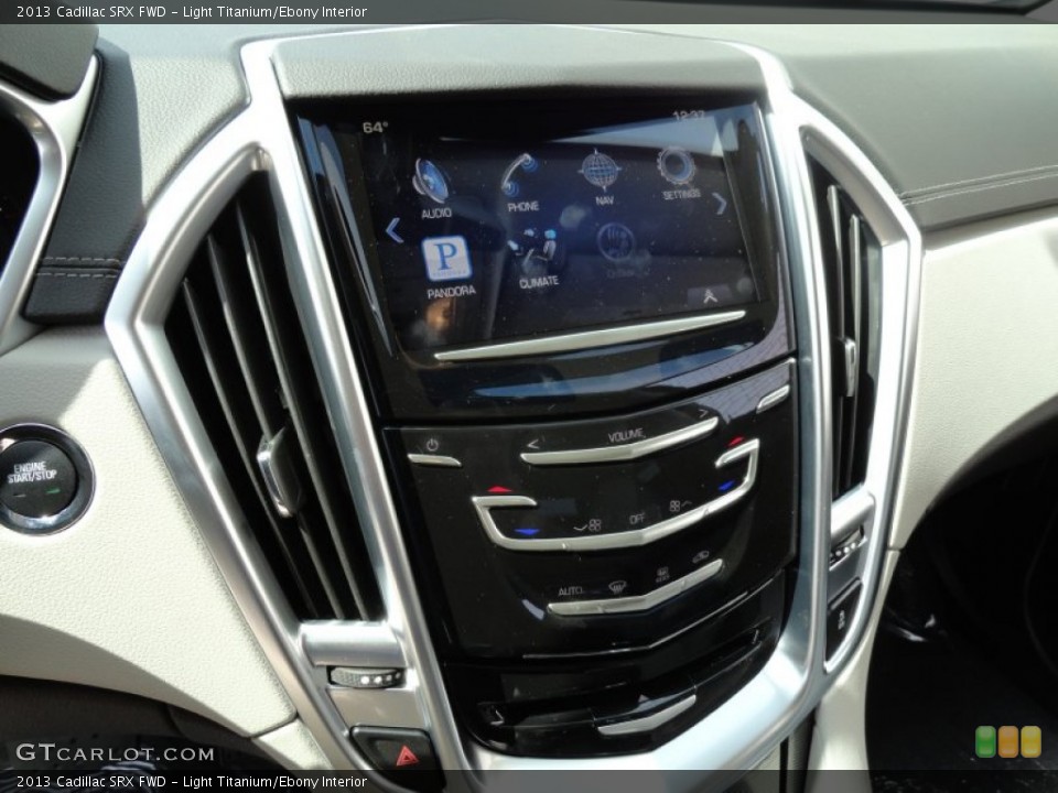 Light Titanium/Ebony Interior Controls for the 2013 Cadillac SRX FWD #71392915