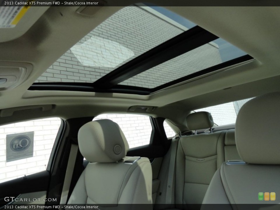 Shale/Cocoa Interior Sunroof for the 2013 Cadillac XTS Premium FWD #71393071