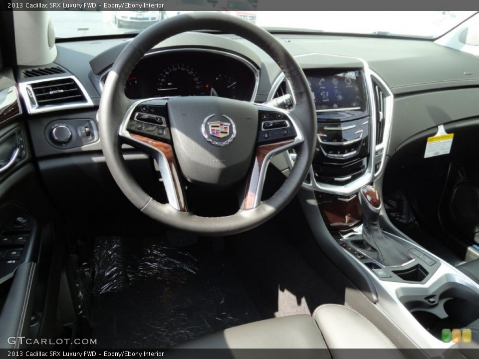 Ebony/Ebony Interior Dashboard for the 2013 Cadillac SRX Luxury FWD #71393236