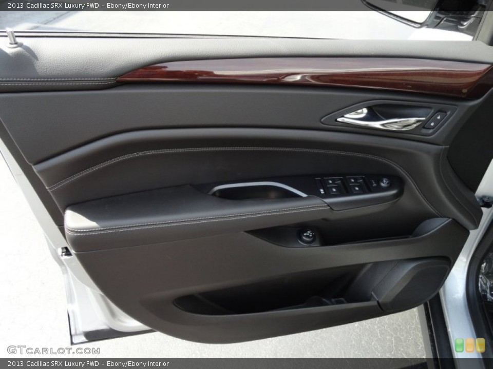 Ebony/Ebony Interior Door Panel for the 2013 Cadillac SRX Luxury FWD #71393272