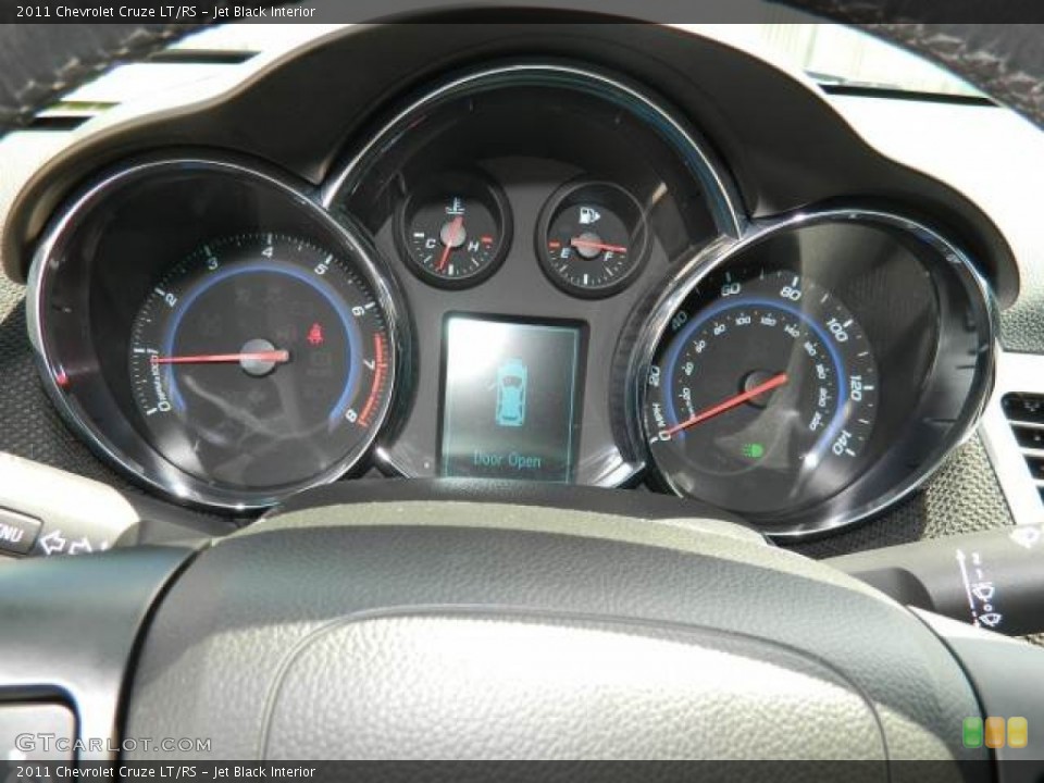 Jet Black Interior Gauges for the 2011 Chevrolet Cruze LT/RS #71393377