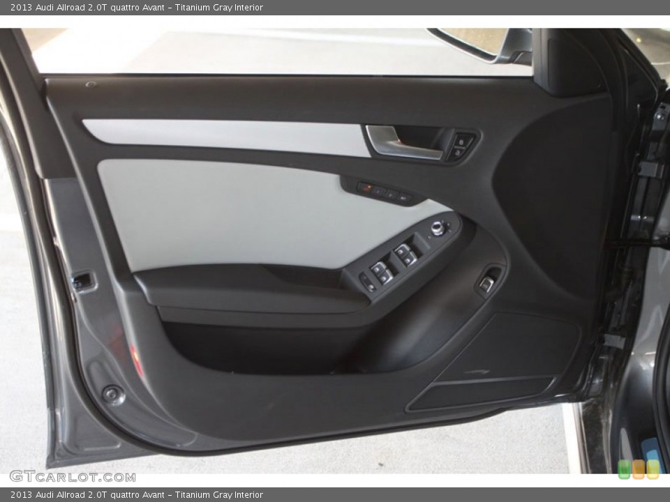 Titanium Gray Interior Door Panel for the 2013 Audi Allroad 2.0T quattro Avant #71395975