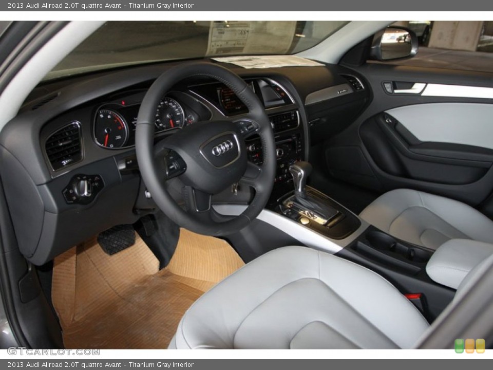 Titanium Gray Interior Prime Interior for the 2013 Audi Allroad 2.0T quattro Avant #71395984