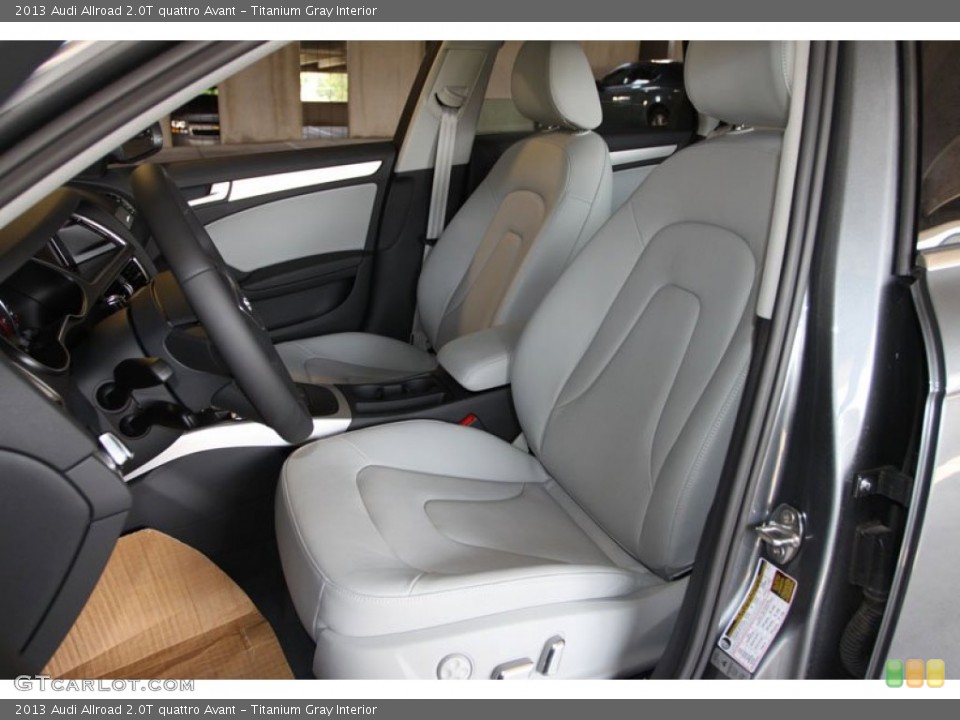 Titanium Gray Interior Front Seat for the 2013 Audi Allroad 2.0T quattro Avant #71395993