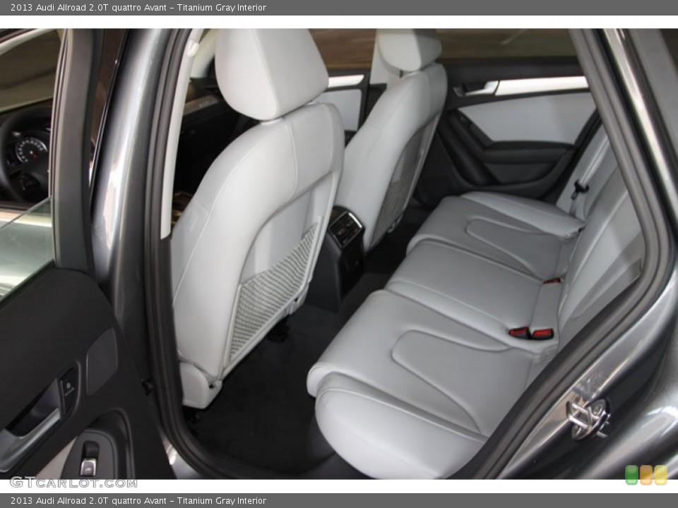 Titanium Gray Interior Rear Seat for the 2013 Audi Allroad 2.0T quattro Avant #71396011