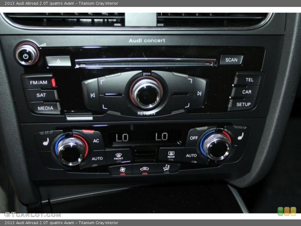 Titanium Gray Interior Controls for the 2013 Audi Allroad 2.0T quattro Avant #71396044