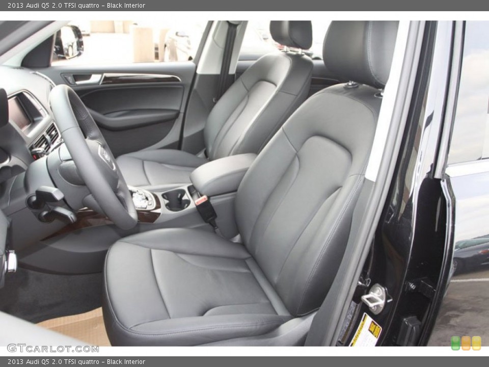 Black Interior Front Seat for the 2013 Audi Q5 2.0 TFSI quattro #71396479