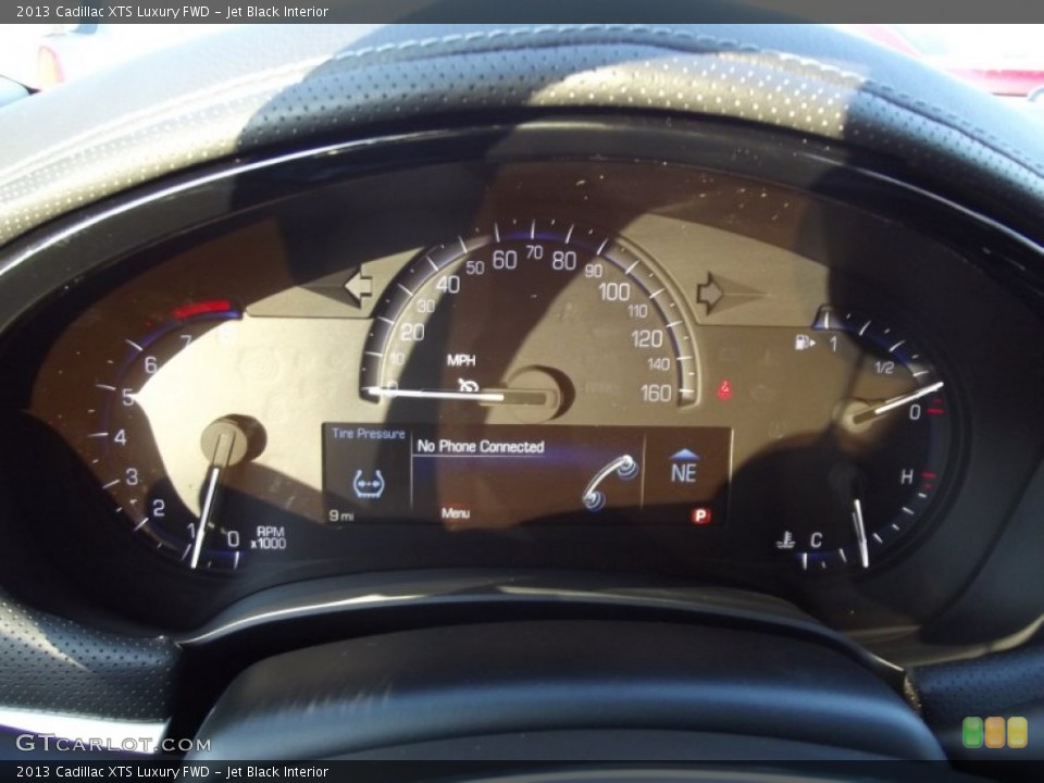 Jet Black Interior Gauges for the 2013 Cadillac XTS Luxury FWD #71397424