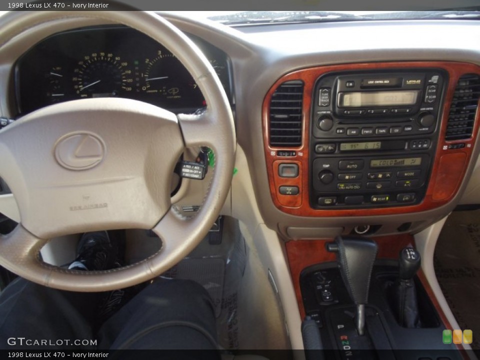 Ivory Interior Dashboard for the 1998 Lexus LX 470 #71399047