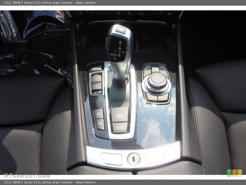 Black Interior Transmission for the 2012 BMW 5 Series 550i xDrive Gran Turismo #71399599