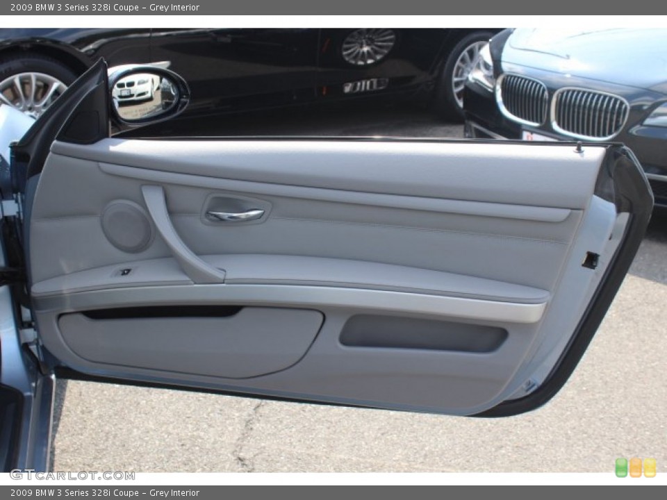Grey Interior Door Panel for the 2009 BMW 3 Series 328i Coupe #71400868