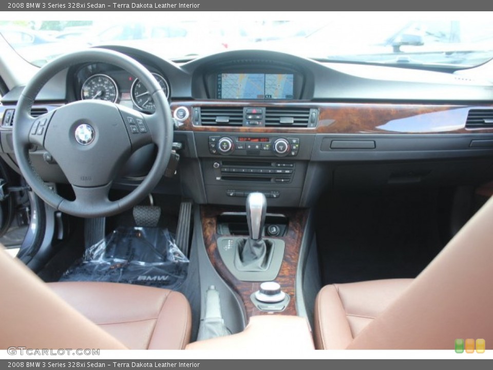 Terra Dakota Leather Interior Dashboard for the 2008 BMW 3 Series 328xi Sedan #71401348