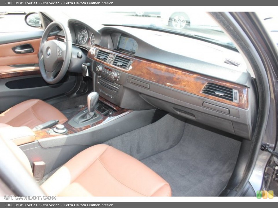 Terra Dakota Leather Interior Dashboard for the 2008 BMW 3 Series 328xi Sedan #71401447