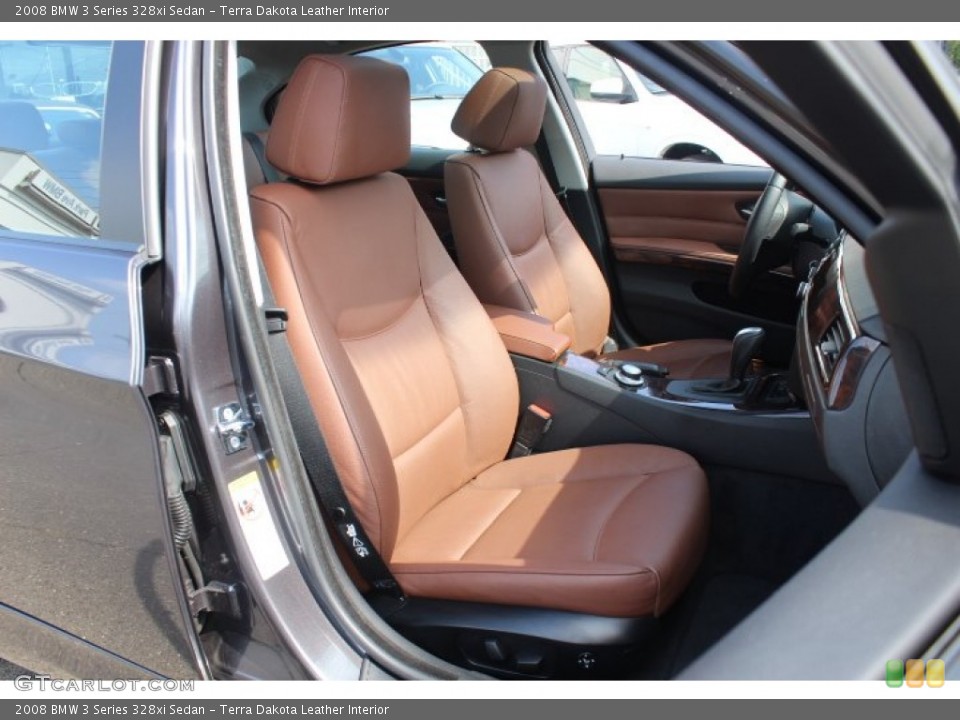 Terra Dakota Leather Interior Front Seat for the 2008 BMW 3 Series 328xi Sedan #71401462