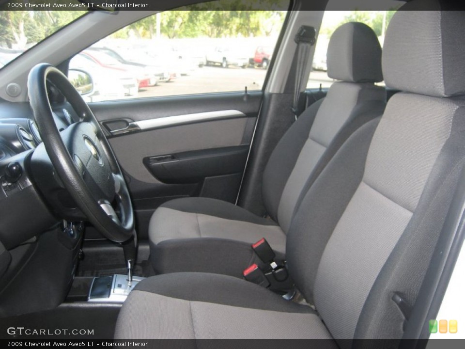 Charcoal Interior Photo for the 2009 Chevrolet Aveo Aveo5 LT #71402078