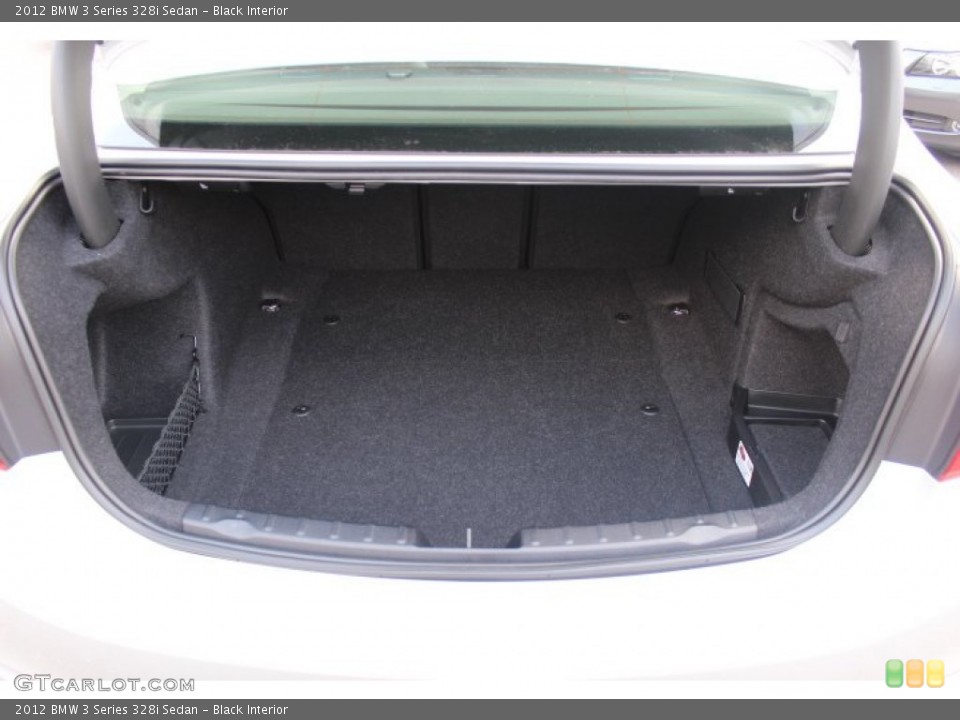 Black Interior Trunk for the 2012 BMW 3 Series 328i Sedan #71402290